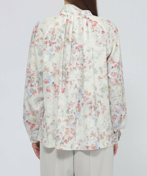 Paul Stuart / ポール・スチュアート シャツ・ブラウス | 【ウォッシャブル】ボタニカルブルームプリント　ブラウス | 詳細6