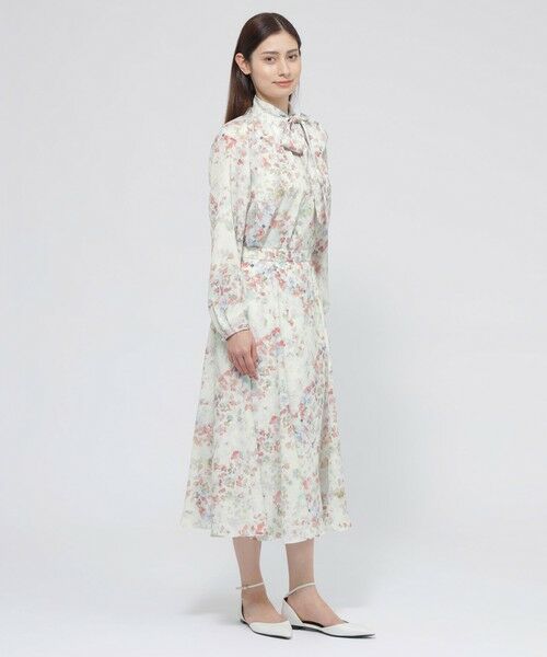 Paul Stuart / ポール・スチュアート シャツ・ブラウス | 【ウォッシャブル】ボタニカルブルームプリント　ブラウス | 詳細1