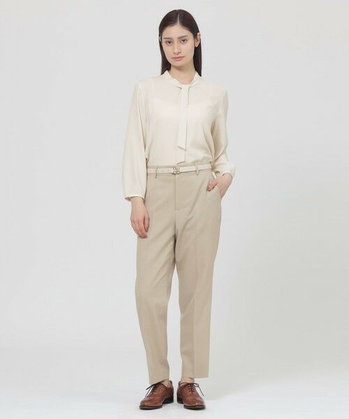 Paul Stuart / ポール・スチュアート シャツ・ブラウス | 【ウォッシャブル/防しわ性/吸水速乾】エレガントジョーゼット　ブラウス | 詳細4