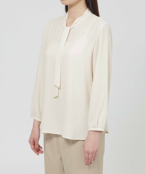 Paul Stuart / ポール・スチュアート シャツ・ブラウス | 【ウォッシャブル/防しわ性/吸水速乾】エレガントジョーゼット　ブラウス | 詳細6