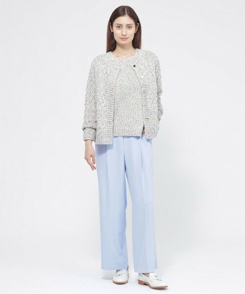 Paul Stuart / ポール・スチュアート ニット・セーター | 【ウォッシャブル】スラブミックスヤーン　プルオーバー | 詳細2