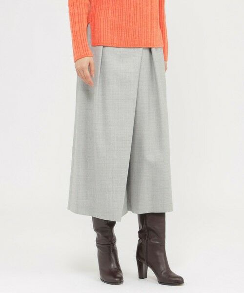 Paul Stuart / ポール・スチュアート パンツ | ストレッチサキソニー　パンツ（ライトグレー）