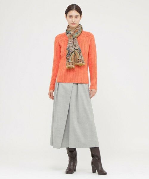 Paul Stuart / ポール・スチュアート パンツ | ストレッチサキソニー　パンツ | 詳細1