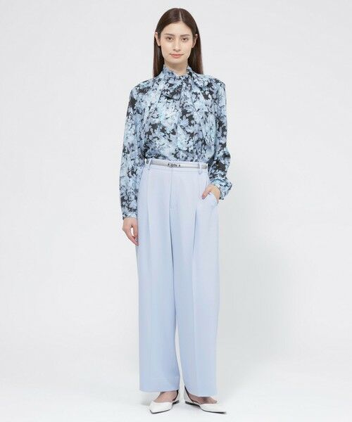 Paul Stuart / ポール・スチュアート パンツ | 【ウォッシャブル/防しわ性】マット4wayストレッチ　パンツ | 詳細1