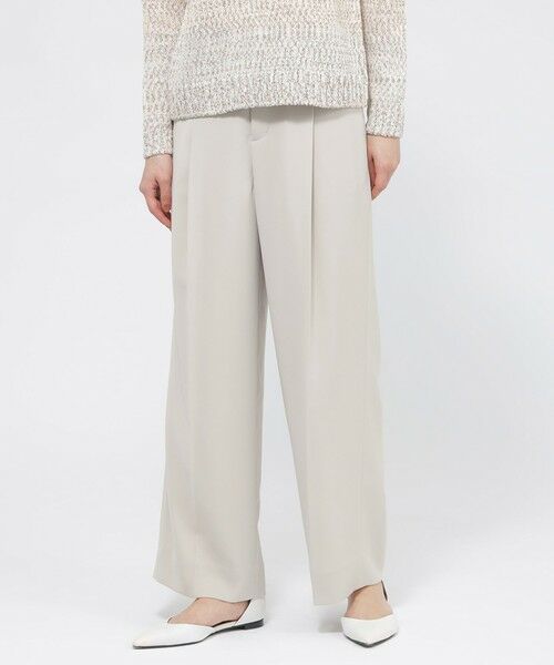 Paul Stuart / ポール・スチュアート パンツ | 【ウォッシャブル】ダブルフェイスツイル　パンツ（ベージュ）