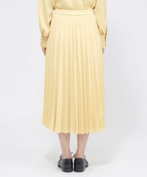 Paul Stuart / ポール・スチュアート スカート | 【ウォッシャブル/防しわ性】バックサテンジョーゼット　スカート | 詳細8