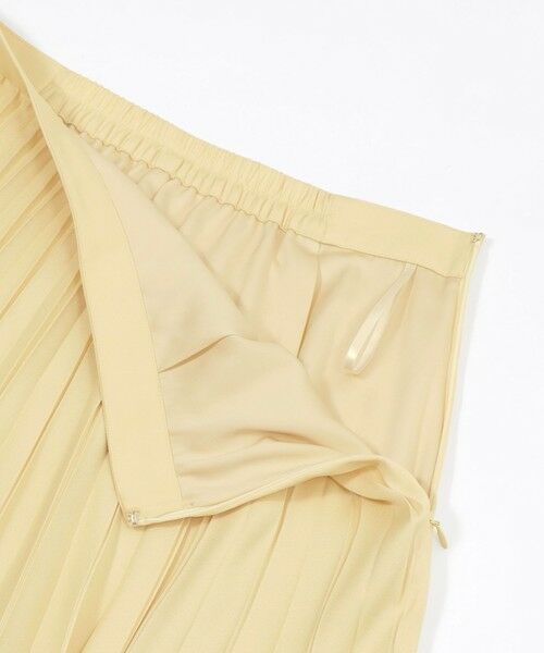 Paul Stuart / ポール・スチュアート スカート | 【ウォッシャブル/防しわ性】バックサテンジョーゼット　スカート | 詳細9