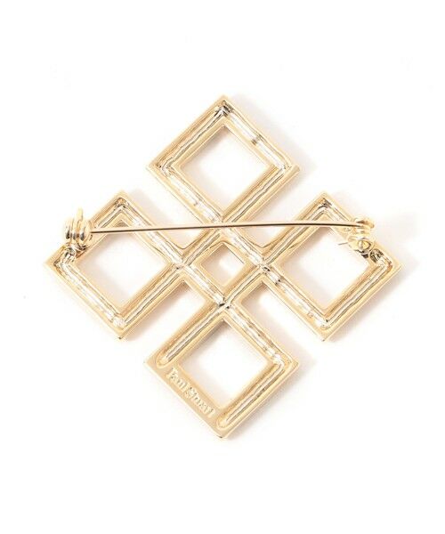 Paul Stuart / ポール・スチュアート アクセサリー | Pモザイクブローチ | 詳細2