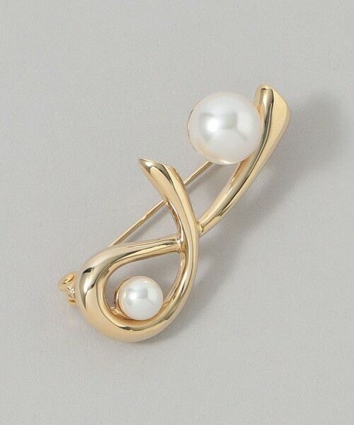 Paul Stuart / ポール・スチュアート アクセサリー | ストリームパールブローチ | 詳細5