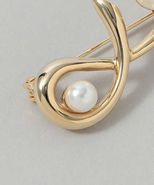 Paul Stuart / ポール・スチュアート アクセサリー | ストリームパールブローチ | 詳細2
