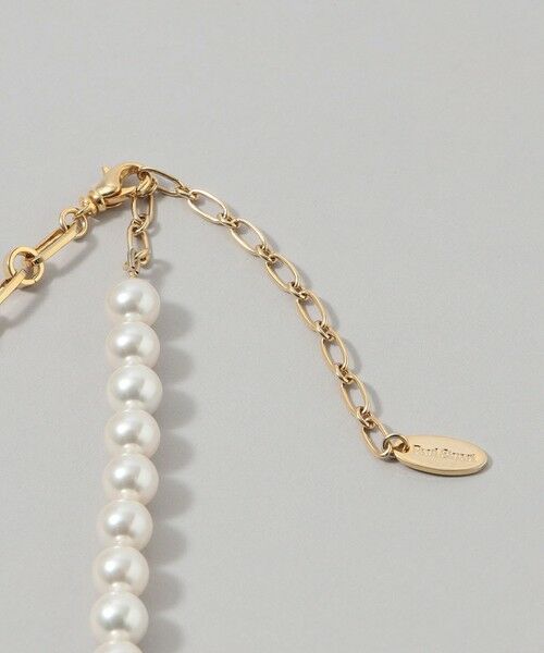 Paul Stuart / ポール・スチュアート アクセサリー | チェーンパールネックレス | 詳細5