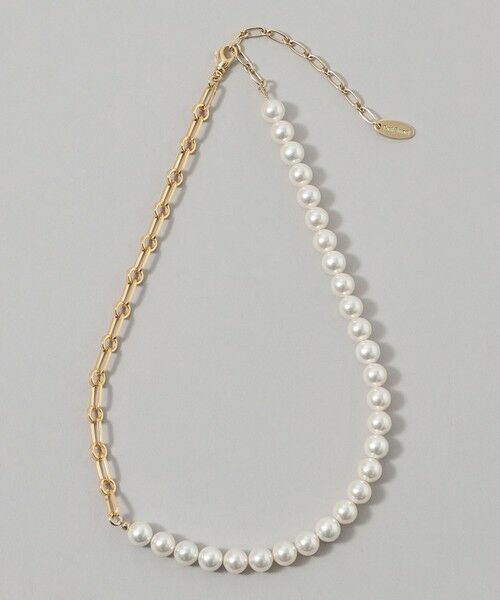 Paul Stuart / ポール・スチュアート アクセサリー | チェーンパールネックレス | 詳細7
