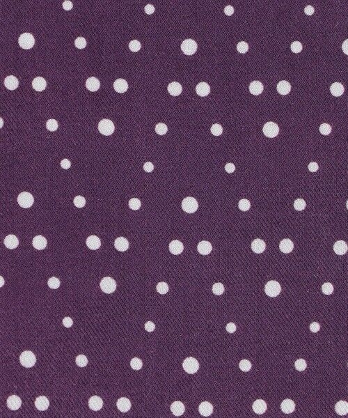 Paul Stuart / ポール・スチュアート マフラー・ショール・スヌード・ストール | 変形ドット柄クラバティーノ | 詳細4