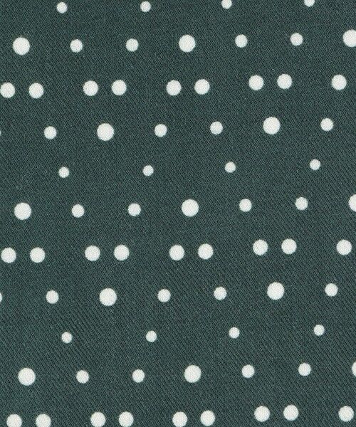 Paul Stuart / ポール・スチュアート マフラー・ショール・スヌード・ストール | 変形ドット柄クラバティーノ | 詳細5