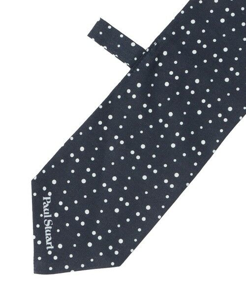 Paul Stuart / ポール・スチュアート マフラー・ショール・スヌード・ストール | 変形ドット柄クラバティーノ | 詳細2