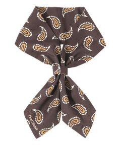 Paul Stuart / ポール・スチュアート マフラー・ショール・スヌード・ストール | 小柄ペイズリー柄クラバティーノ