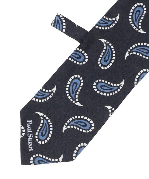 Paul Stuart / ポール・スチュアート マフラー・ショール・スヌード・ストール | 小柄ペイズリー柄クラバティーノ | 詳細2