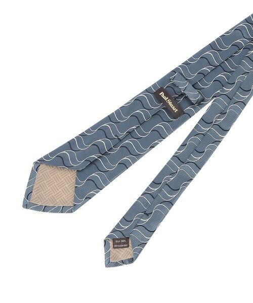 Paul Stuart / ポール・スチュアート ネクタイ | ウェーブ柄ネクタイ | 詳細1