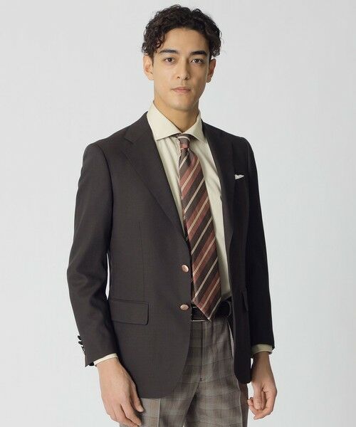 Paul Stuart / ポール・スチュアート その他アウター | 精紡交撚オックスサマーブレザー（ブラウン系8）