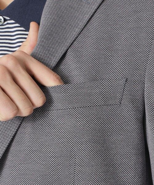Paul Stuart / ポール・スチュアート その他アウター | 【STUART’S TRAVELER】ストレッチバーズアイ・ジャケット/セットアップ着用可能 | 詳細5
