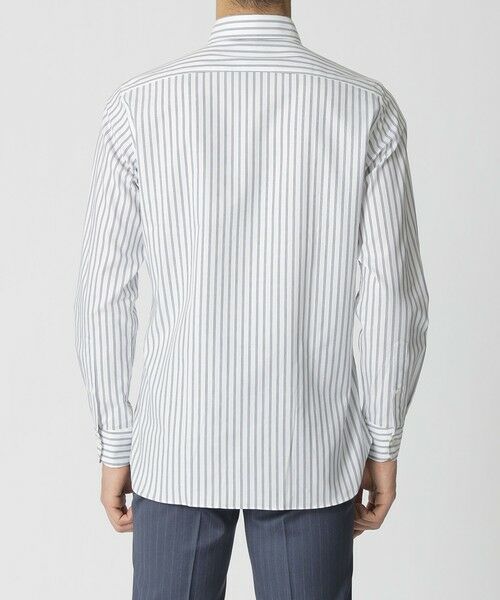 Paul Stuart / ポール・スチュアート シャツ・ブラウス | ロイヤルオックスストライプチェルシーカラードレスシャツ | 詳細5