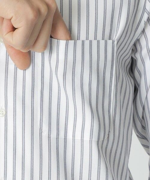 Paul Stuart / ポール・スチュアート シャツ・ブラウス | ロイヤルオックスストライプチェルシーカラードレスシャツ | 詳細6