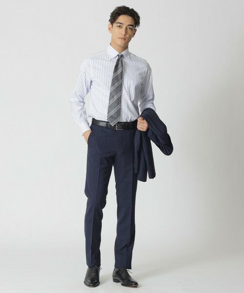 Paul Stuart / ポール・スチュアート シャツ・ブラウス | ロイヤルオックスストライプチェルシーカラードレスシャツ | 詳細1