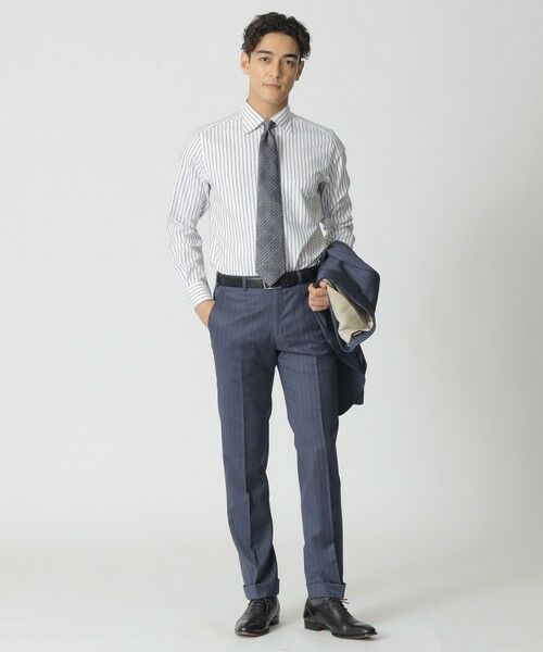 Paul Stuart / ポール・スチュアート シャツ・ブラウス | ロイヤルオックスストライプチェルシーカラードレスシャツ | 詳細2