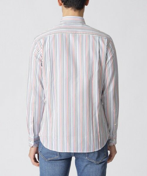 Paul Stuart / ポール・スチュアート シャツ・ブラウス | マルチストライプ・ボタンダウンシャツ | 詳細5