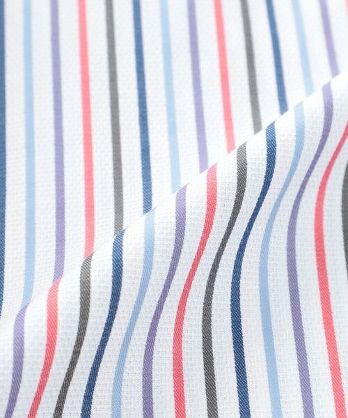 Paul Stuart / ポール・スチュアート シャツ・ブラウス | マルチストライプ・ボタンダウンシャツ | 詳細11