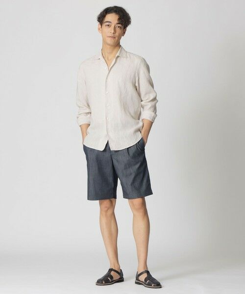 Paul Stuart / ポール・スチュアート シャツ・ブラウス | シャンブレーリネンシャツ | 詳細4