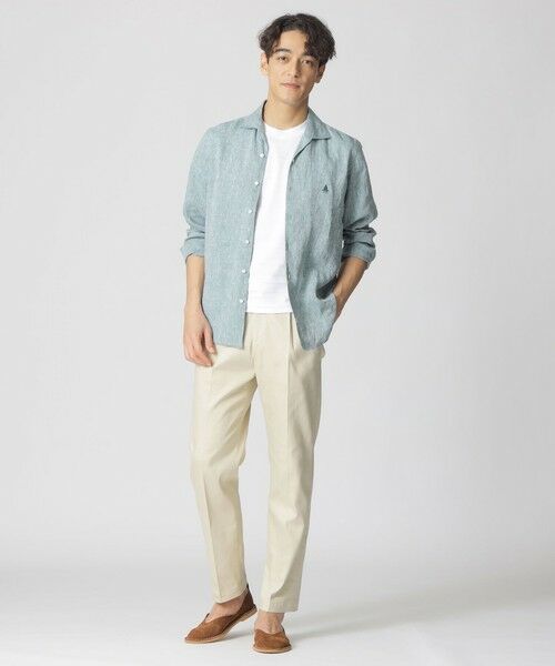 Paul Stuart / ポール・スチュアート シャツ・ブラウス | シャンブレーリネンシャツ | 詳細5