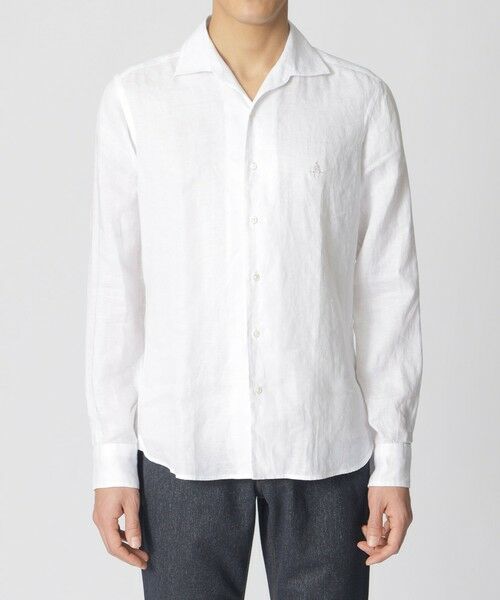 Paul Stuart / ポール・スチュアート シャツ・ブラウス | シャンブレーリネンシャツ | 詳細6