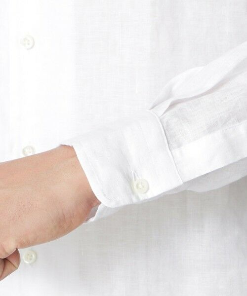 Paul Stuart / ポール・スチュアート シャツ・ブラウス | シャンブレーリネンシャツ | 詳細9