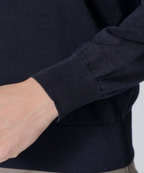 Paul Stuart / ポール・スチュアート ニット・セーター | シルクコットン・クルーネックセーター | 詳細6