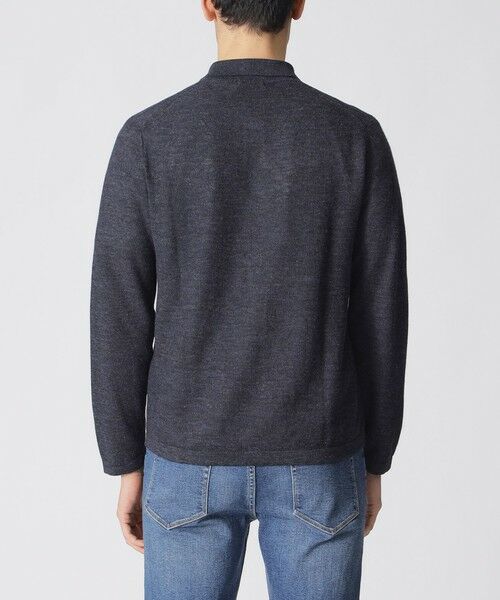 Paul Stuart / ポール・スチュアート ニット・セーター | ラミーニットポロカーディガン | 詳細7