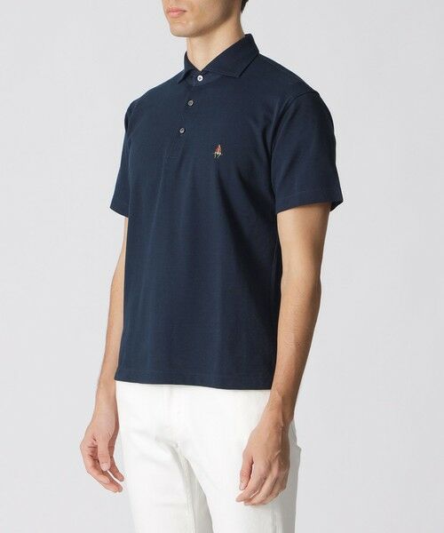 Paul Stuart / ポール・スチュアート カットソー | 鹿の子カッタウェイポロシャツ | 詳細4