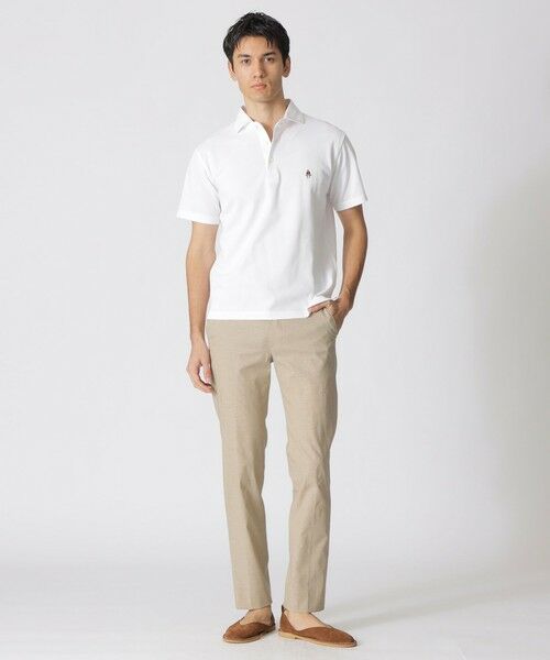 Paul Stuart / ポール・スチュアート カットソー | 鹿の子カッタウェイポロシャツ | 詳細1