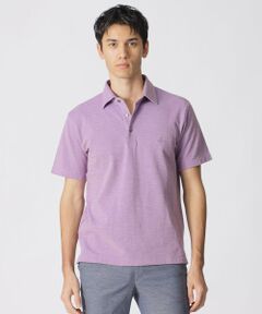 Paul Stuart / ポール・スチュアート カットソー | メランジツイストポロシャツ