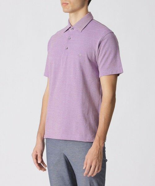 Paul Stuart / ポール・スチュアート カットソー | メランジツイストポロシャツ | 詳細6