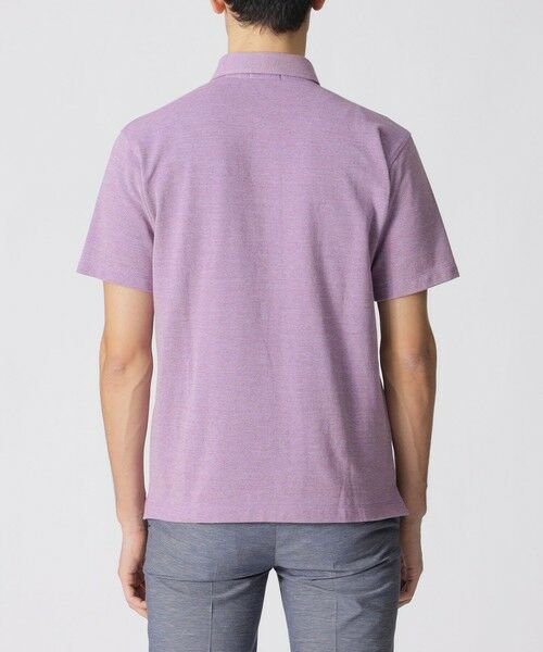 Paul Stuart / ポール・スチュアート カットソー | メランジツイストポロシャツ | 詳細7