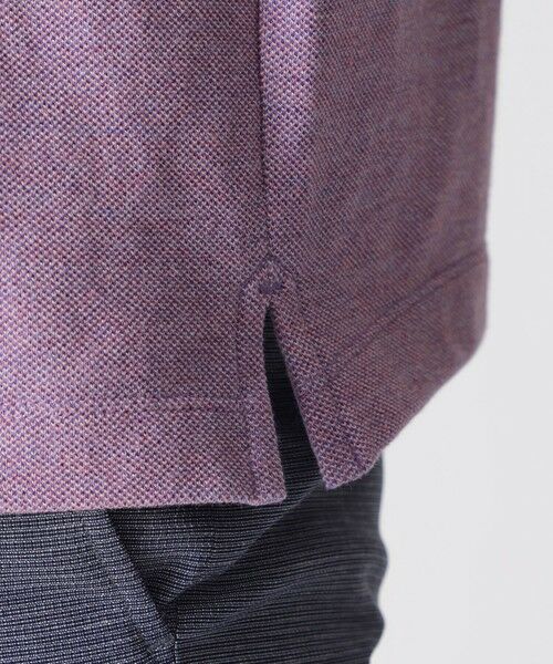 Paul Stuart / ポール・スチュアート カットソー | メランジツイストポロシャツ | 詳細9