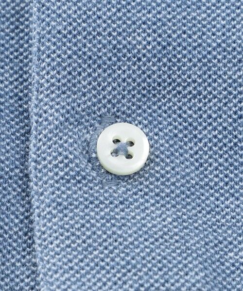 Paul Stuart / ポール・スチュアート カットソー | メランジツイストポロシャツ | 詳細11