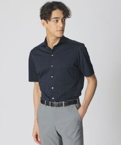 Paul Stuart / ポール・スチュアート カットソー | ニットサッカー半袖シャツ