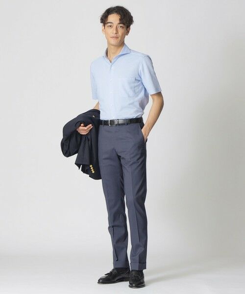 Paul Stuart / ポール・スチュアート カットソー | ニットサッカー半袖シャツ | 詳細3