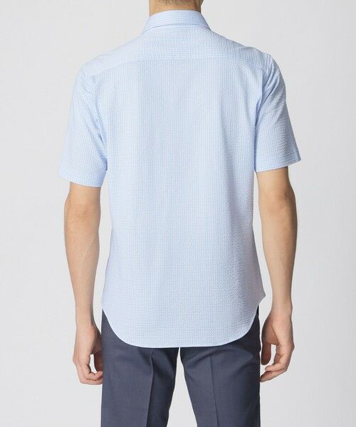 Paul Stuart / ポール・スチュアート カットソー | ニットサッカー半袖シャツ | 詳細8