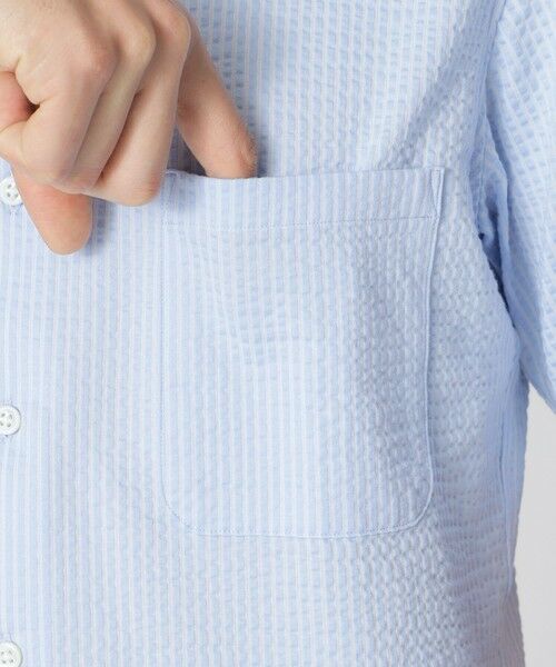 Paul Stuart / ポール・スチュアート カットソー | ニットサッカー半袖シャツ | 詳細10