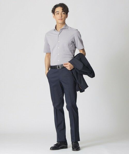 Paul Stuart / ポール・スチュアート カットソー | ニットサッカー半袖シャツ | 詳細2