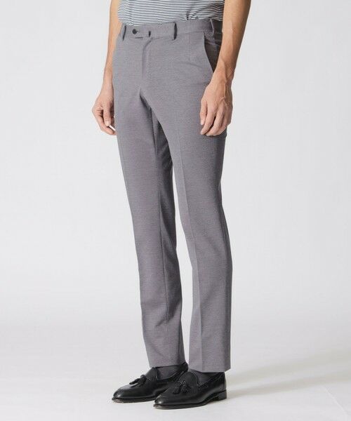 Paul Stuart / ポール・スチュアート その他パンツ | 【STUART’S TRAVELER】ストレッチバーズアイトラウザーズ/セットアップ着用可能 | 詳細3