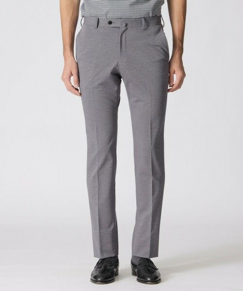 Paul Stuart / ポール・スチュアート その他パンツ | 【STUART’S TRAVELER】ストレッチバーズアイトラウザーズ/セットアップ着用可能 | 詳細2